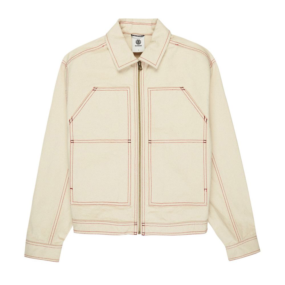 CHAQUETA ELEMENT CHORE CANVAS NATURAL | Mechanic