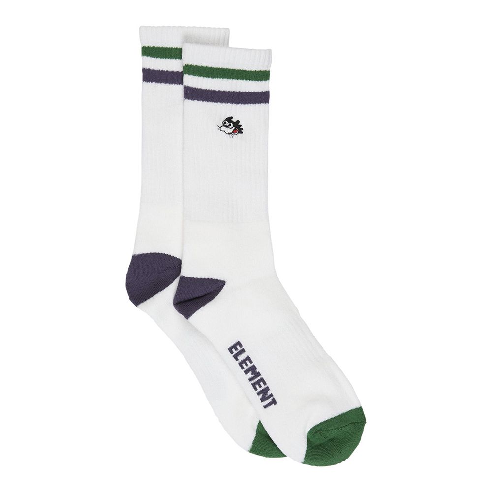 CALCETINES ELEMENT SNACKS SOCKS OFF WHITE | Mechanic