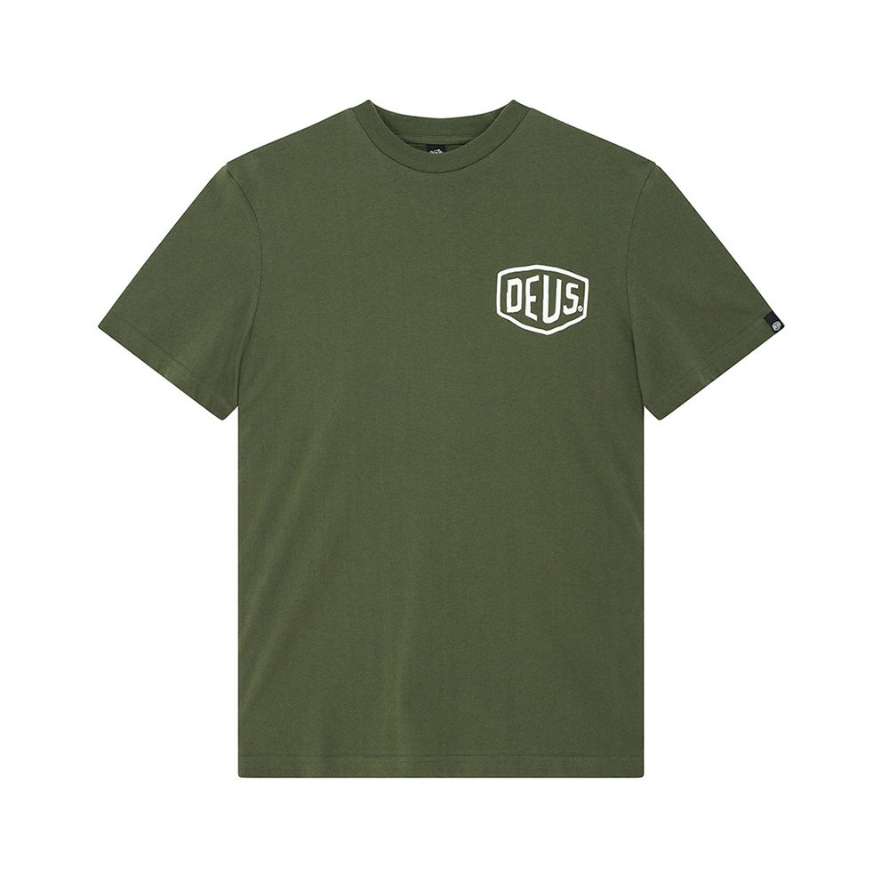 CAMISETA DEUS EX-MACHINA VENICE ADDRESS PINE GREEN | Mechanic