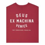 CAMISETA DEUS VENICE SKULL MECHANIC MELON RED. Mechanic Tienda de Ropa