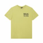 CAMISETA DEUS EX-MACHINA CAMBER TEE CANARY YELLOW. Mechanic Tienda de Ropa