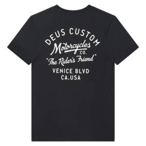 CAMISETA DEUS EX-MACHINA CAMBER TEE BLACK