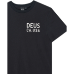 CAMISETA DEUS EX-MACHINA CAMBER TEE BLACK | Mechanic