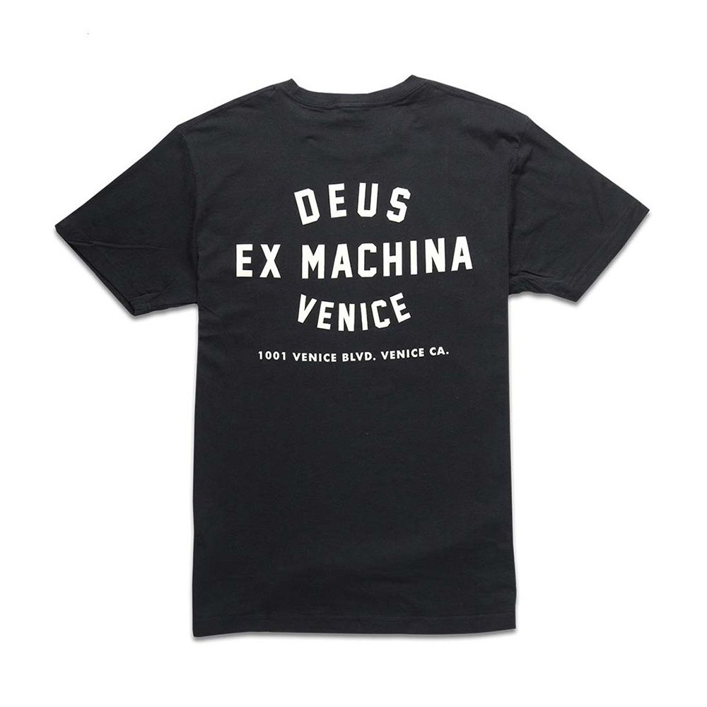 CAMISETA DEUS VENICE SKULL BLACK | Mechanic